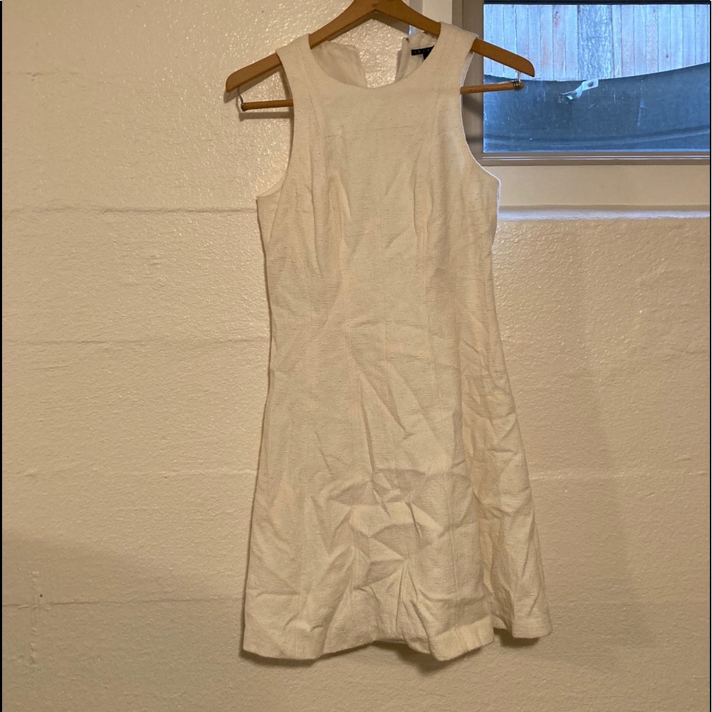 WHITE THEORY DRESS